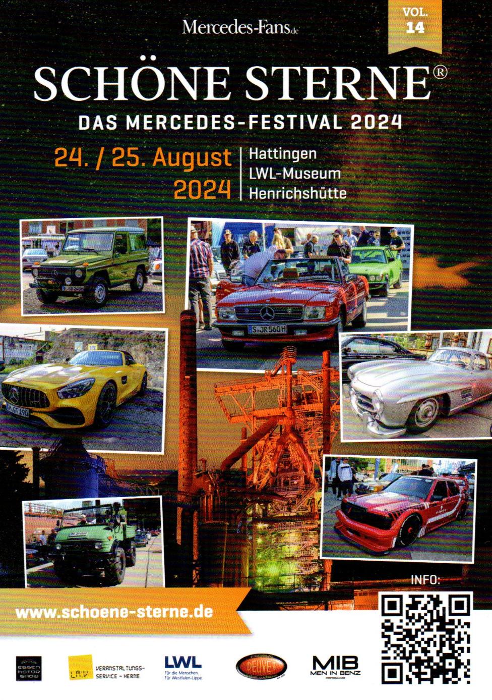 Schöne Sterne ® - Das Mercedes-Festival 2024 am 24. und 25. August 2024