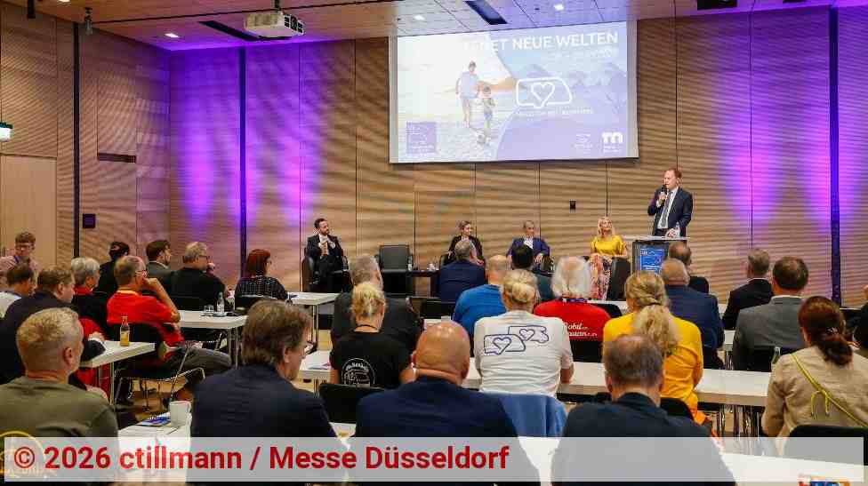 Media Opening des Caravan Salon Düsseldorf 2026 / Foto: ctillmann / Messe Düsseldorf Media Opening des Caravan Salon Düsseldorf 2026 / Foto: ctillmann / Messe Düsseldorf