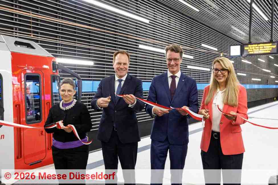 U81- und U80-Inbetriebnahme | Foto: Messe Düsseldorf U81- und U80-Inbetriebnahme | Foto: Messe Düsseldorf